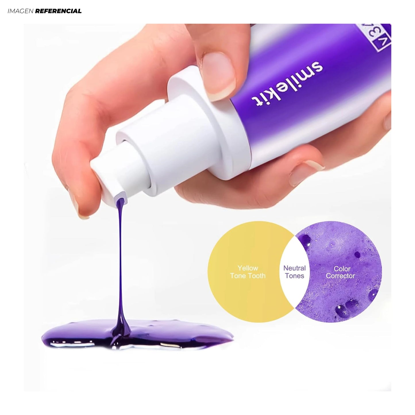 Espuma blanqueadora dental HISMILE V34