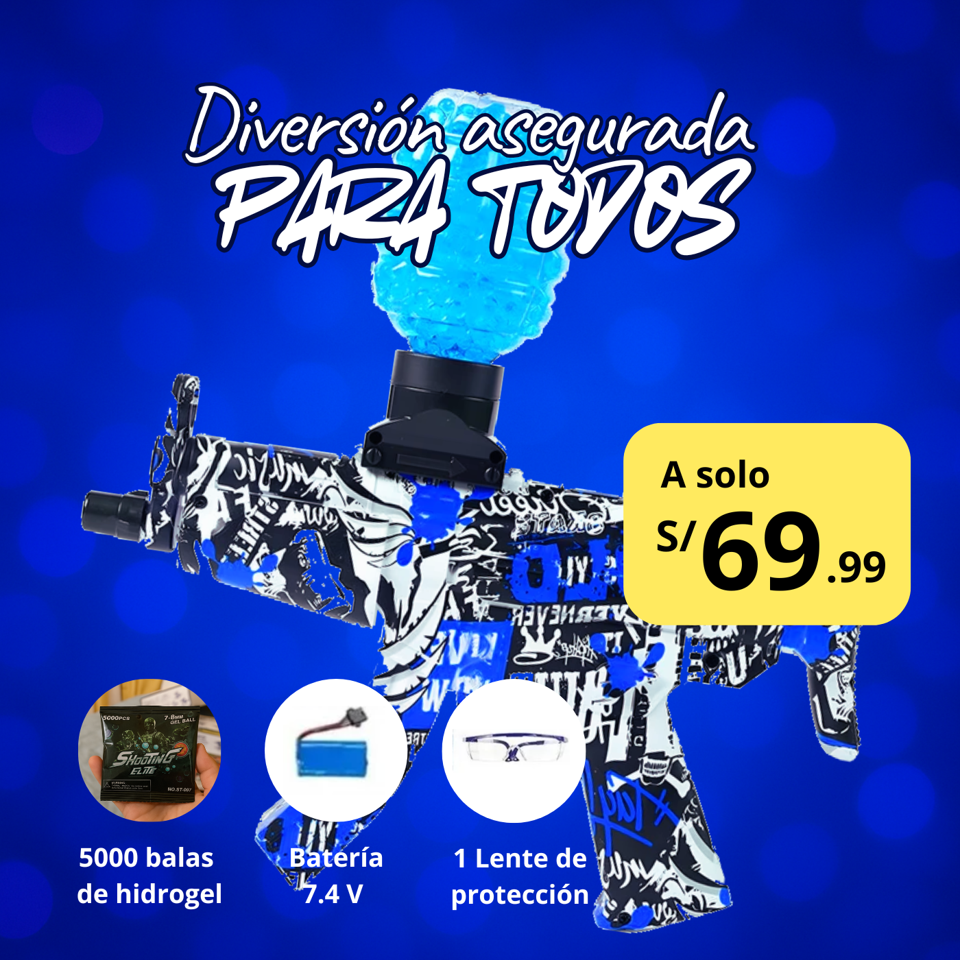 HydroGel Blaster® – Edición 2026