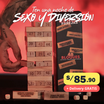 🔥 JengaSex® – El juego que enciende la pasión 🔥